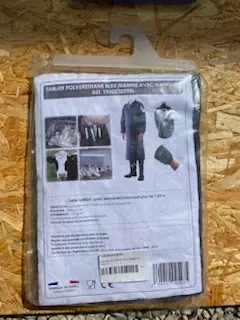 Tablier de traite avec manches taille L