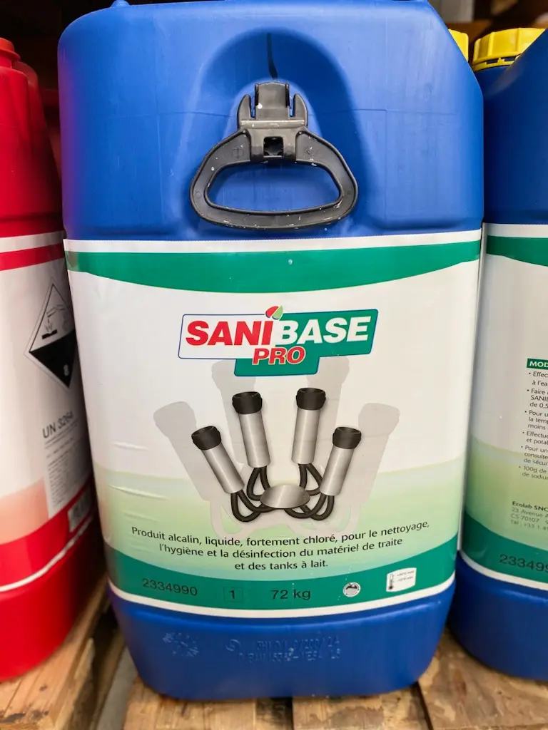 SaniBase - Bidon de 72kg