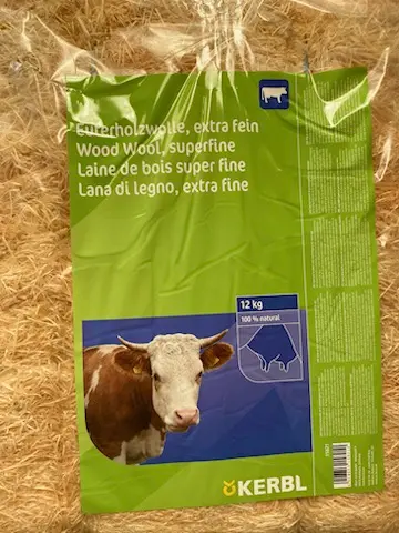 Laine de Bois pour pis - 12kg