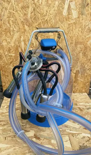 [REC1310521] Pot trayeur 30 Litres complet bleu avec 1 faisceau