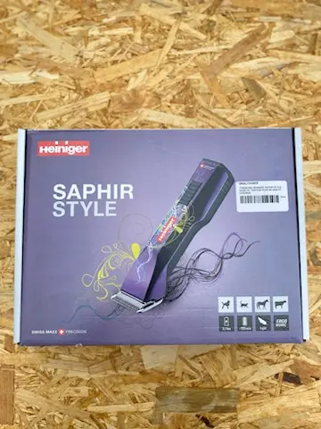 [UKAL154405] Tondeuse Heiniger Saphir Style sans fil - finition pour bovins et chevaux