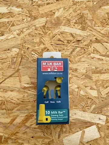 [MILKMBA01A] Tétine Milkbar Jaune spécial Colostrum - Boîte de 10