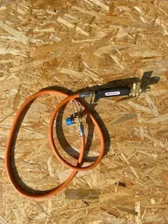 [EPE15676] Epilateur Thermique tuyau 1.50m - lance courbe sur cartouche butane/propane